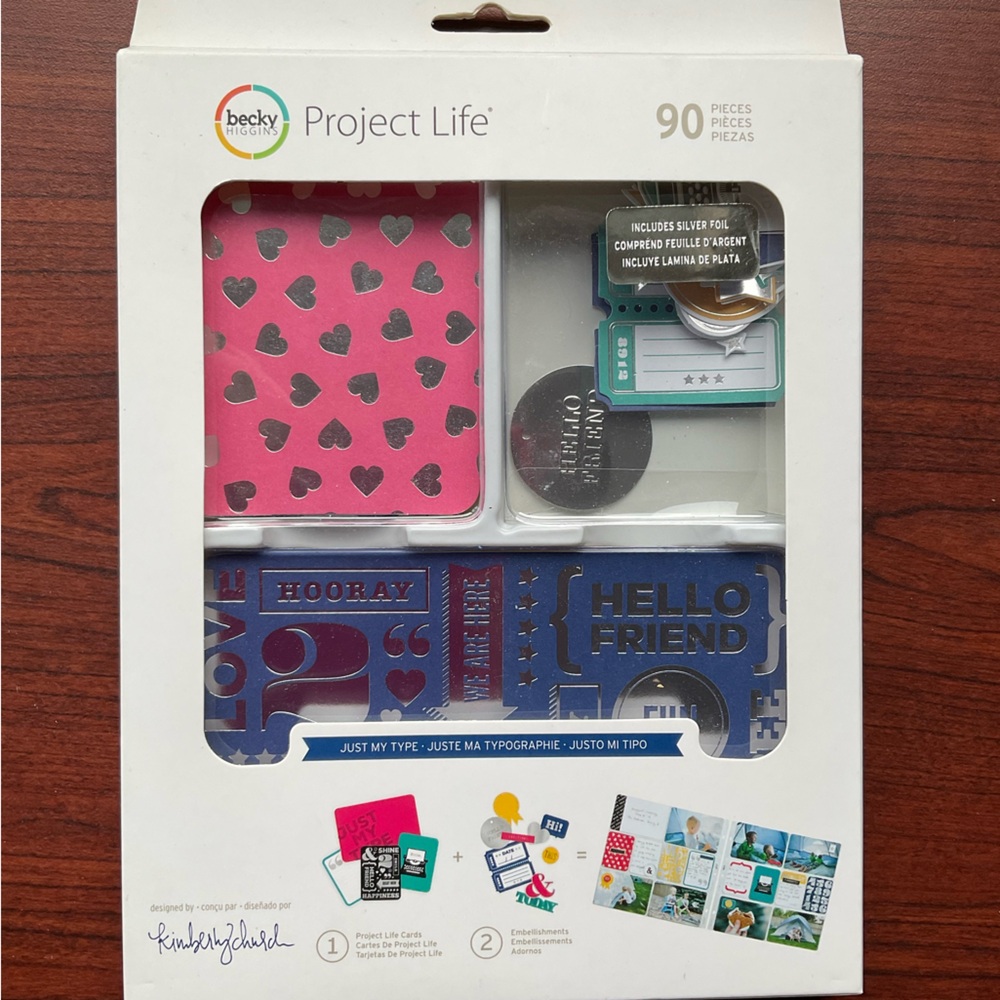 Project Life Card Kit with Colorful Designs Becky Higgins